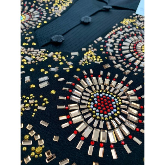 New with tags LIBERTINE BILL BLASS one of a kind couture beaded pencil dress - Picture 10 of 17